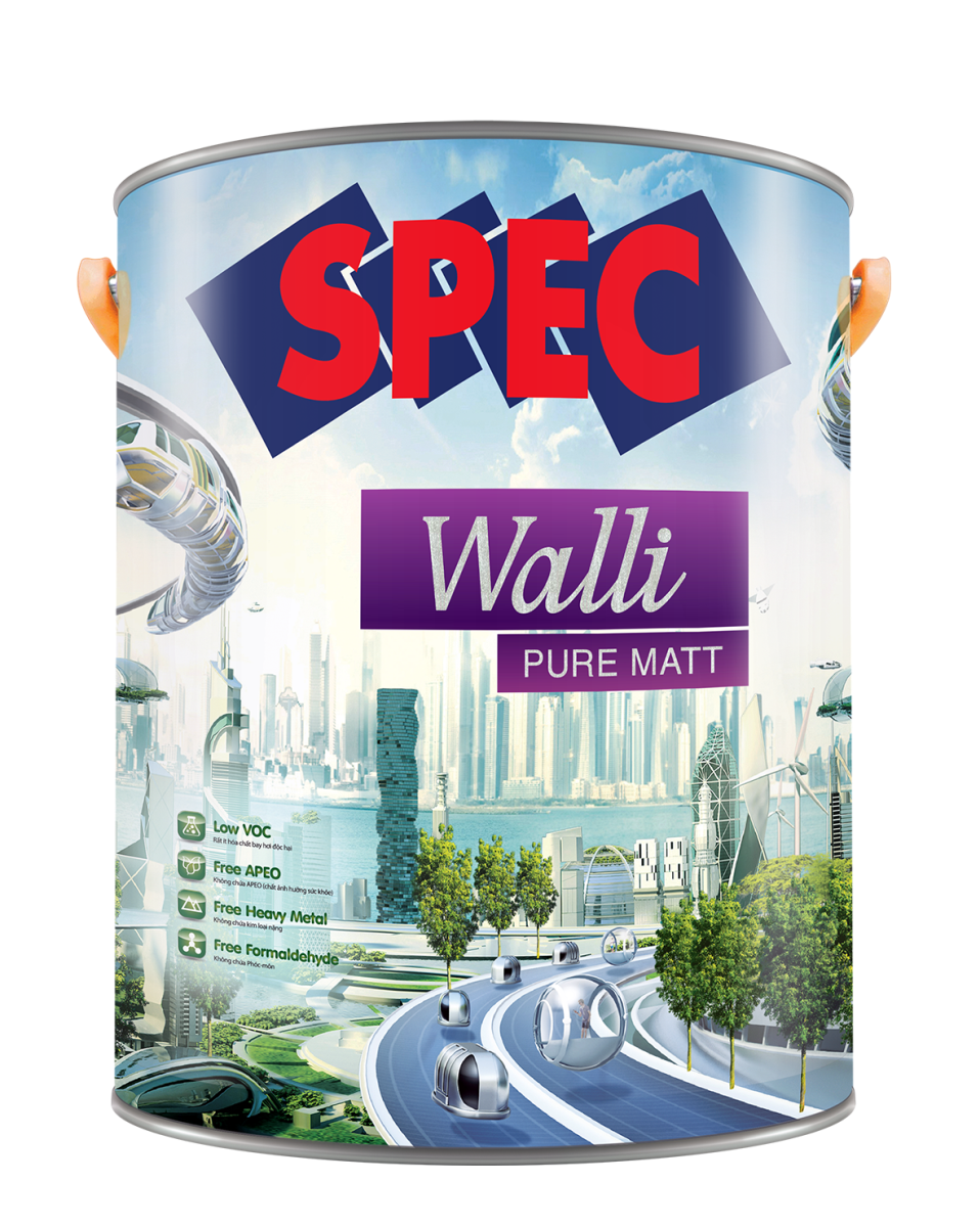 SƠN SPEC WALLI PURE MATT – SƠN NỘI THẤT MỜ CAO CẤP